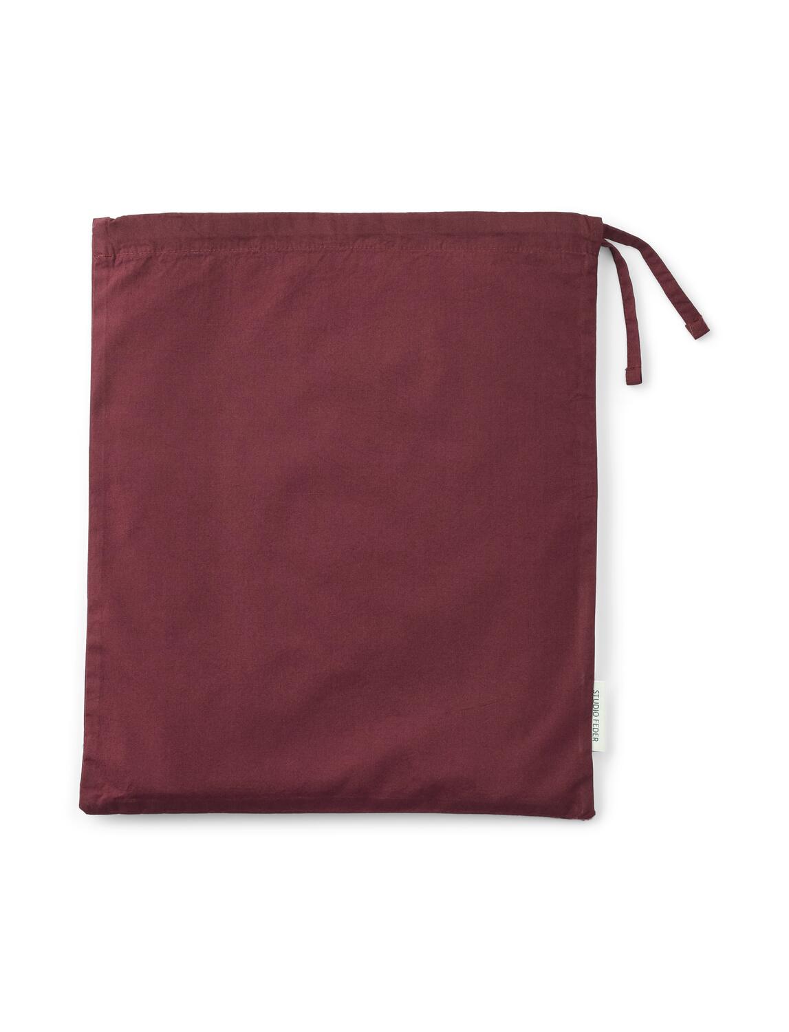 Sengesæt - bordeaux